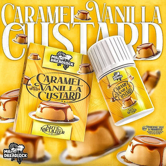 MR DREADLOCK - CARAMEL VANILLA CUSTARD 60ML