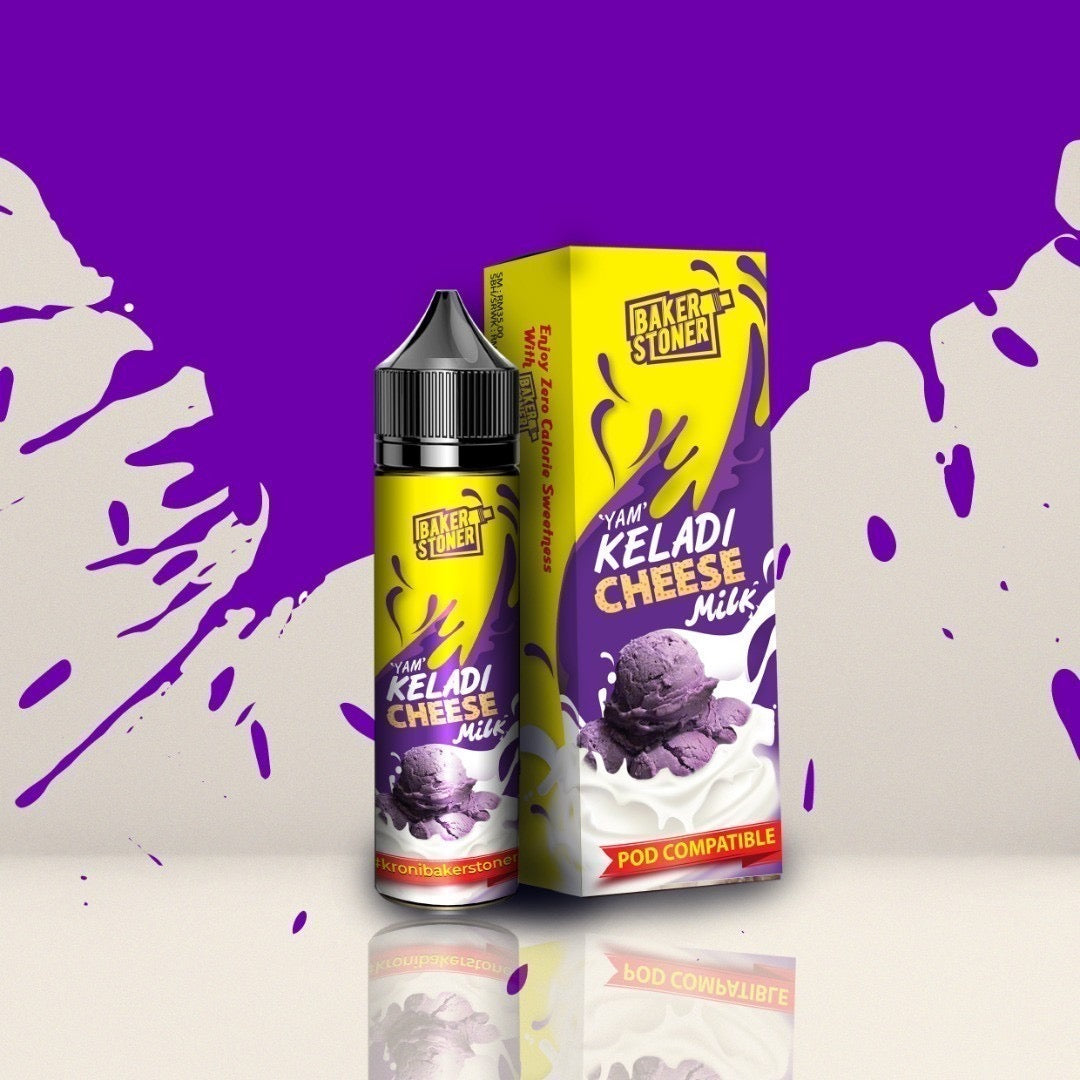 BAKER STONER KELADI CHEESE 60ML FREEBASE