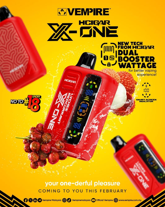 HCIGAR X-ONE 12000PUFFS DISPOSABLE