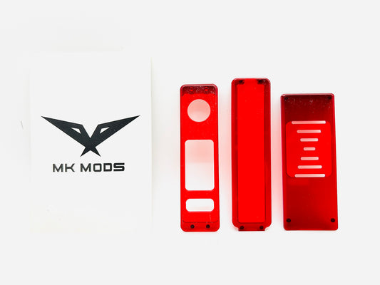 MK MODS - STUBBY AIO TRANSPARENT DOOR PANEL (RED)