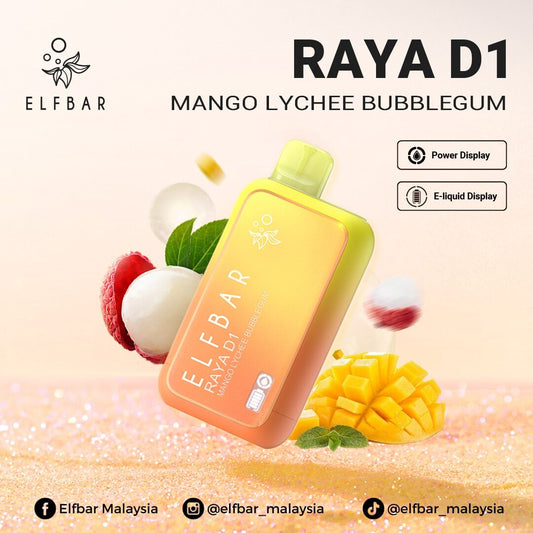 ELFBAR - RAYA D1 13000PUFFS DISPOSABLE