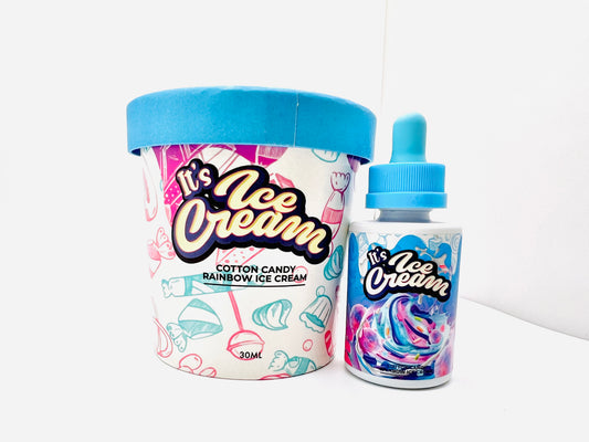 MYTHICAL LAB - IT’S ICE CREAM 30ML (COTTON CANDY RAINBOW ICE CREAM)