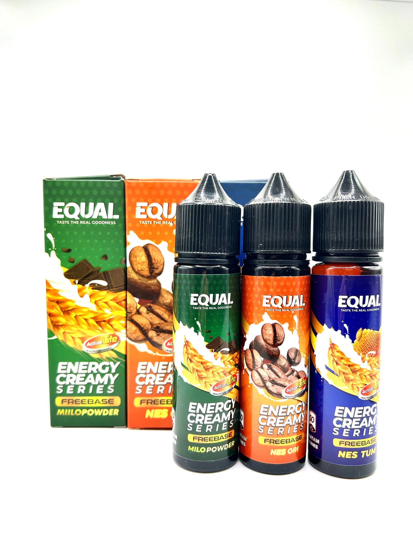 EQUAL FREEBASE 60ML CREAMY ELIQUID